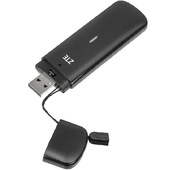Модем внешний ZTE MF833R/MF833N 2G/3G/4G черный