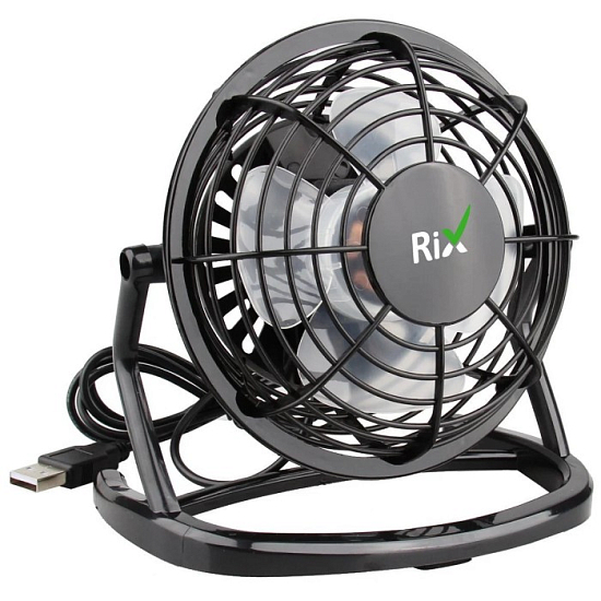Вентилятор настольный Rix RDF-1500 USB черный