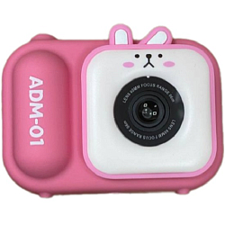 Фотоаппарат детский Розовый кролик (штатив+ремешок)