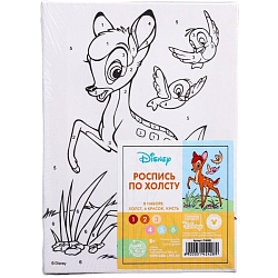 Картина по номерам "Бэмби" 21 х 15 см, Дисней