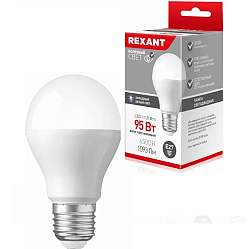 Лампа светодиодная REXANT A60 11.5W/6500K/E27
