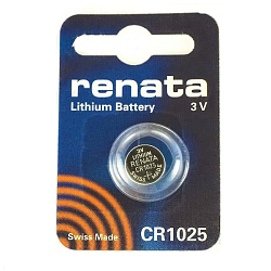 Элемент питания RENATA CR1025 (Li/MnO2, 30mAh, 3V)