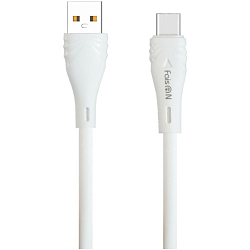 Кабель USB <--> Lightning  1.0м FAISON K-14 Activ, белый