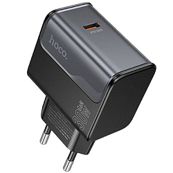 Сетевое ЗУ 1Type-C HOCO CS72A Black, PD30W