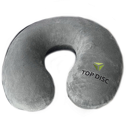 Подушка для путешествий с эффектом памяти «Basic», с логотипом