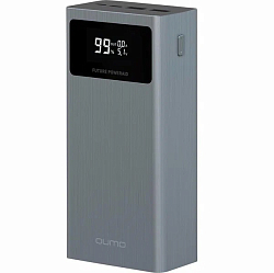 Внешний АКБ QUMO Future PowerAid (30000mAh) темно-серый FPA-30C-S1