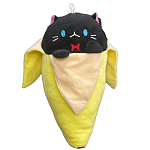 Мягкая игрушка Кошка в банане 30 см