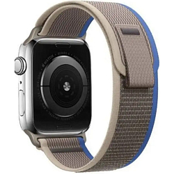 Тканевый ремешок MUTURAL WILD PATH LOOP SERIES для Apple Watch 42-49мм серо-голубой