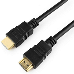 Кабель HDMI <--> HDMI  1.0м GEMBIRD/CABLEXPERT CC-HDMI4-1M, ver.1.4, черный, пакет