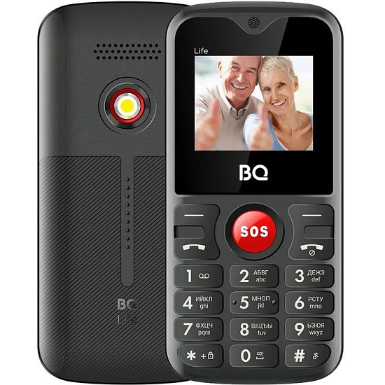 Телефон BQ 1853 Life Black+Red