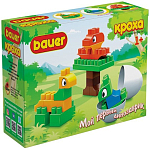 Конструктор BAUER из 3-х динозавриков: Птеродактиль, Велоцираптор, Брахиозавр 854 7523167