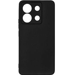 Силиконовый чехол для Xiaomi Redmi Note 13 Pro (5G)/Poco X6 (5G) DF xiCase-99 (black)