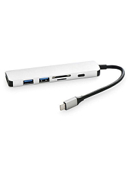 USB Type-C Hub To HDMI-Adapter 4K DP 1,4 USB C Hub с концентратором 3,0 TF SD Card Reader PD 3,0 Зарядка для MacBook Pro
