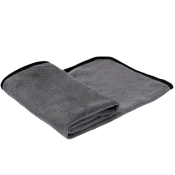 Тряпка для мытья авто, CARTAGE, микрофибра, 400 г/м², 40×60 cм, розово-серая   10527984