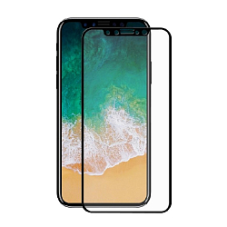 Противоударное стекло 5D/11D WALKER для iPhone SE (2020) черное