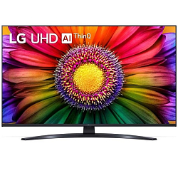 Телевизор LG 43UR81006LJ 43" черный