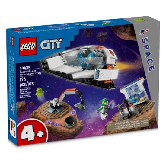 Конструктор LEGO City 60429 Исследование астероида