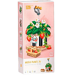 Конструктор LOZ 1284_MK Клубничный куст в горшке