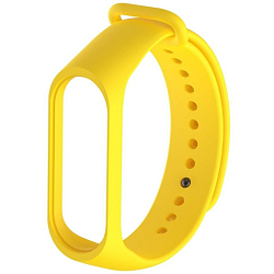 Силиконовый ремешок NONAME для Xiaomi Mi Band 3/4 silicon loop yellow