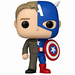 Фигурка Funko POP! Bobble Marvel Split Steve Rogers/Captain America (1431) 80891