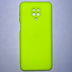 Силиконовый чехол NANO для Xiaomi Redmi NOTE 9 PRO/9S (2020) салатовый