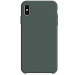 Силиконовый чехол SILICONE CASE для Iphone X/XS №58 зелёная сосна