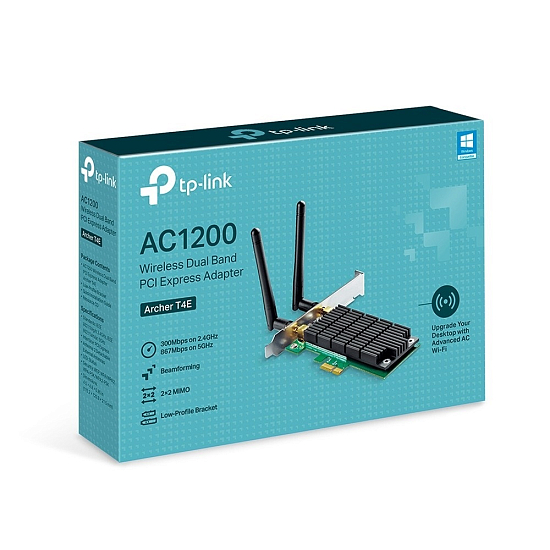 Адаптер WiFi TP-Link Archer T4E AC1200