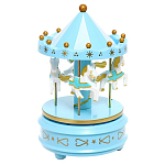 Заводная музыкальная игрушка «Карусель», цвета МИКС 9820600
