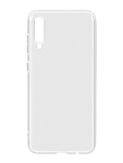Силиконовый чехол NONAME для SAMSUNG Galaxy A70, прозрачный, глянцевый, в техпаке