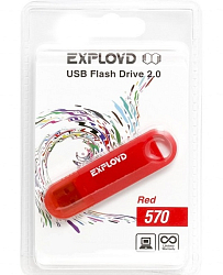 USB 64Gb Exployd 570 красный