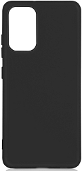 Силиконовый чехол DF для Samsung Galaxy A32 (4G) DF sOriginal-25 (black) микрофиброй