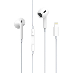Наушники AXXA AW-03 белый, Lightning