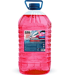 Жидкость незамерзающая ЗИМНЯЯ AVS AVK-972 -20С (ПЭТ) 4л "BubbleGum"