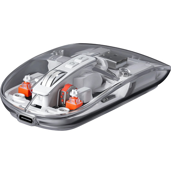 Мышь БП DEFENDER Ixes MM-999 прозрачый