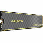 Накопитель SSD M.2 500Gb ADATA LEGEND 860, PCIe 4.0 x4, 2280, NVMe, R/W 5000/3000, с радиатором (SLEG-860-500GCS)