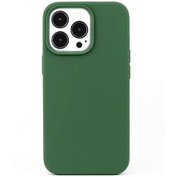 Задняя накладка FUMIKO для iPhone 13 Pro тёмно-зелёный