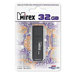 USB 32Gb MIREX HARBOR  черный (ecopack)