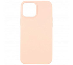 Силиконовый чехол SILICONE CASE для iPhone 12 Pro Max №06 светло-розовый, с закрытым низом