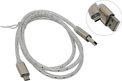 Кабель USB <--> microUSB  1.0м DEFENDER USB08-03LT серый