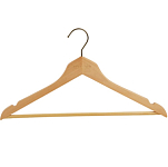 Плечики - вешалки для одежды SL Home, 4 шт, дерево лотос, 44×24,5 см