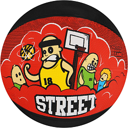 Мяч баскетбольный ONLITOP STREET, ПВХ, клееный, 8 панелей, р. 5 3998941