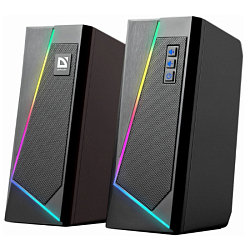 Колонки 2.0 DEFENDER Solar 3 (2*5Вт)