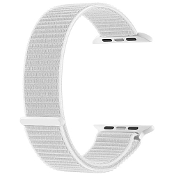 Нейлоновый ремешок DEPPA Band Nylon для Apple Watch 42/44mm, белый