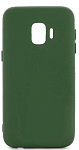 Задняя накладка XIVI для SAMSUNG Galaxy J2 (2018), SC, матовая, №59, темно-зеленый