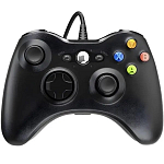 Геймпад MICROSOFT X-Box 360 (чёрный) (не оригинал)
