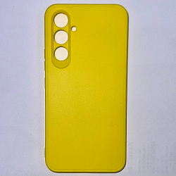 Задняя накладка Мобилис для Samsung Galaxy A54 5G, желтый , матовая с защитой камеры