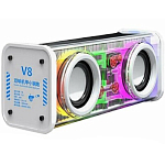 Колонка портативная V8 белая