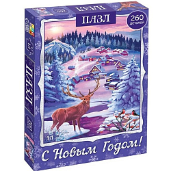 Пазл «Волшебство Нового года», 260 элементов