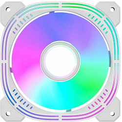 Вентилятор для корпуса Formula Nulight 12WH ARPW Reverse ARGB белый, 120 мм, 1500 об/мин, 25.34 дБ, 4 pin