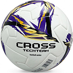 Мяч футбольный TECH TEAM CROSS размер 5